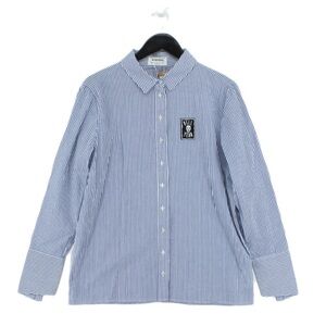 NWOT One x One Teaspoon blue striped button down